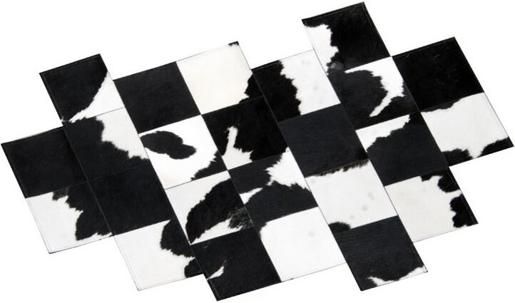Tappeto Pixel Black & White | Misura: 115 × 163 cm