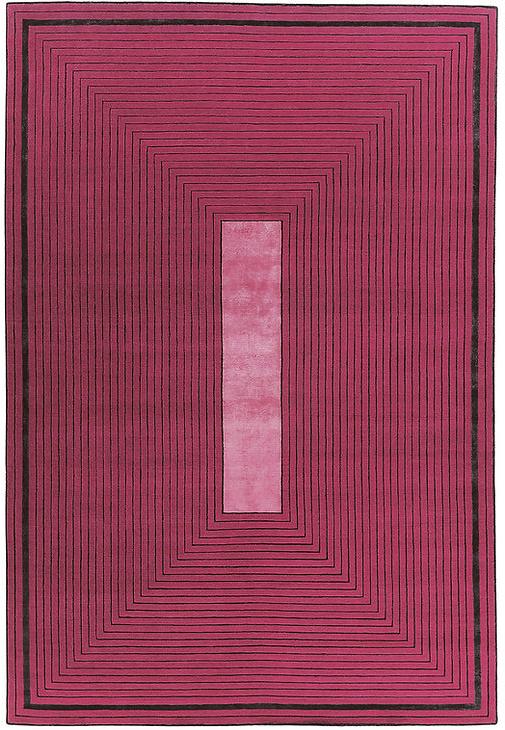 Tappeto Rosso Cornice