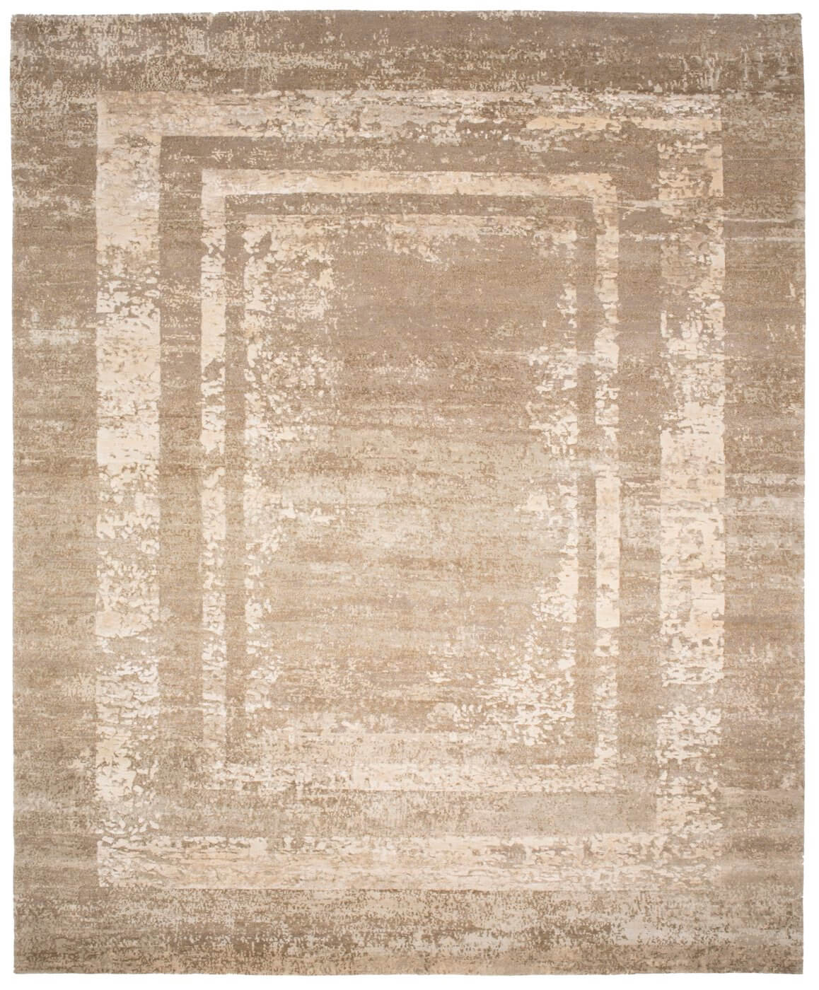 Tappeto Artwork 27 Triplo Bordo Crema