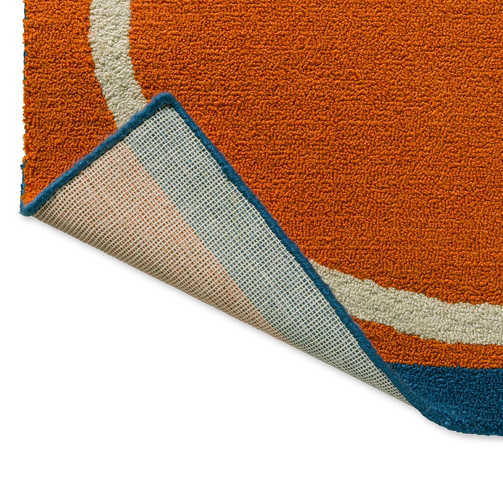 Tappeto Stelo Lineare Arancione Esterno | Misura: 140 × 200 cm