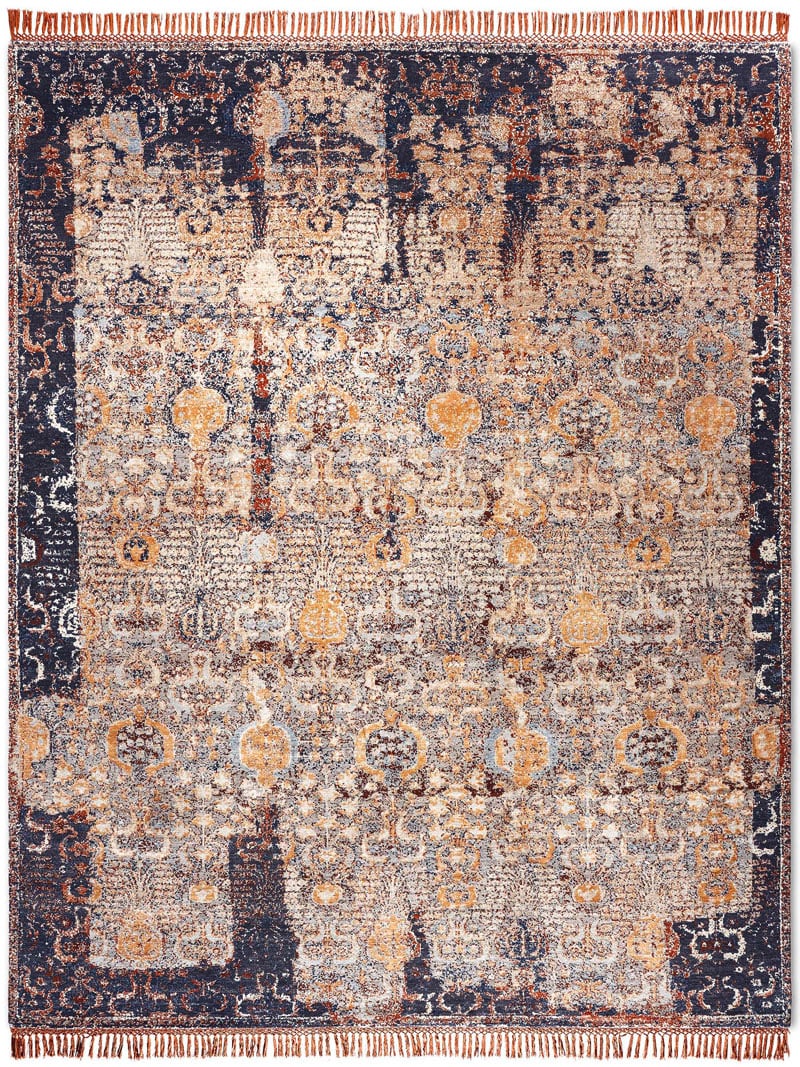 Tappeto Annodato Block | Misura: 170 × 240 cm