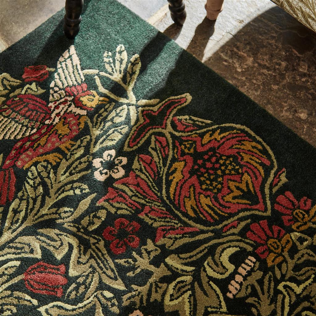 Tappeto Bird Tump Verde | Misura: 250 × 350 cm