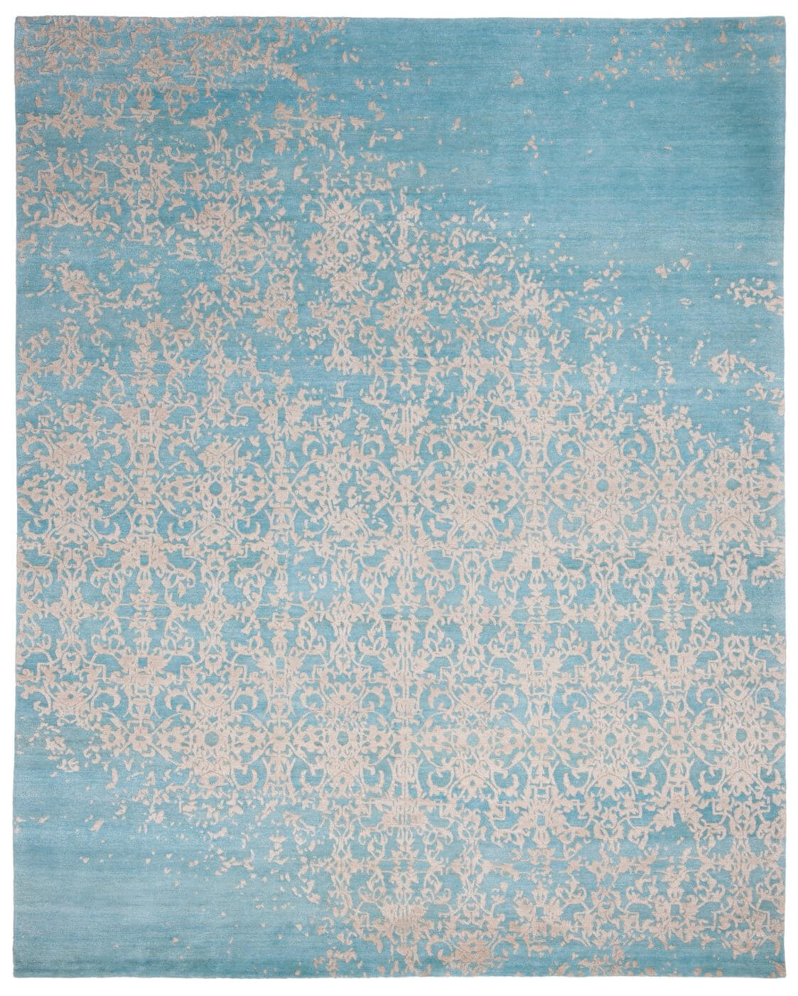 Tappeto Milano Raved Blu e Bianco | Misura: 280 × 360 cm