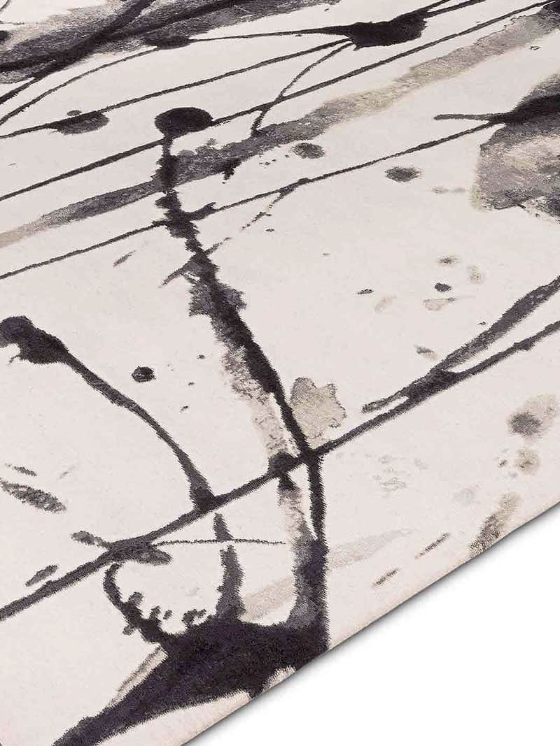 Tappeto Bianco e Nero Lux 1 | Misura: 250 × 300 cm