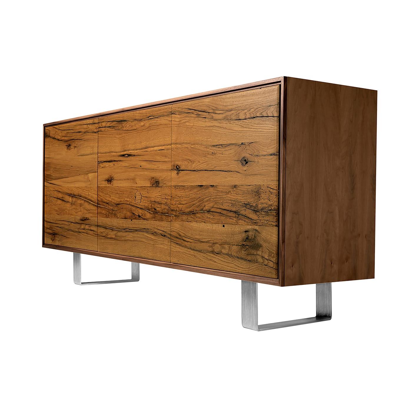 Credenza 3 Ante Materia Rovere Antico | Configurazione: 3-Doors