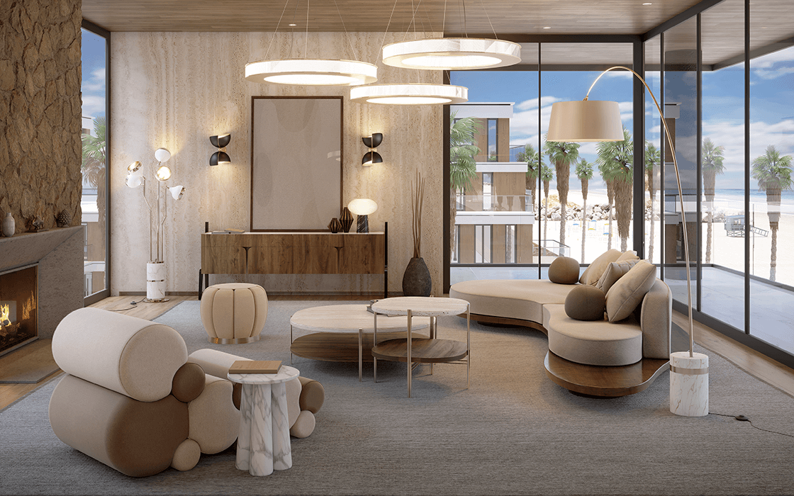 Tavolino da Caffè Crest - 6