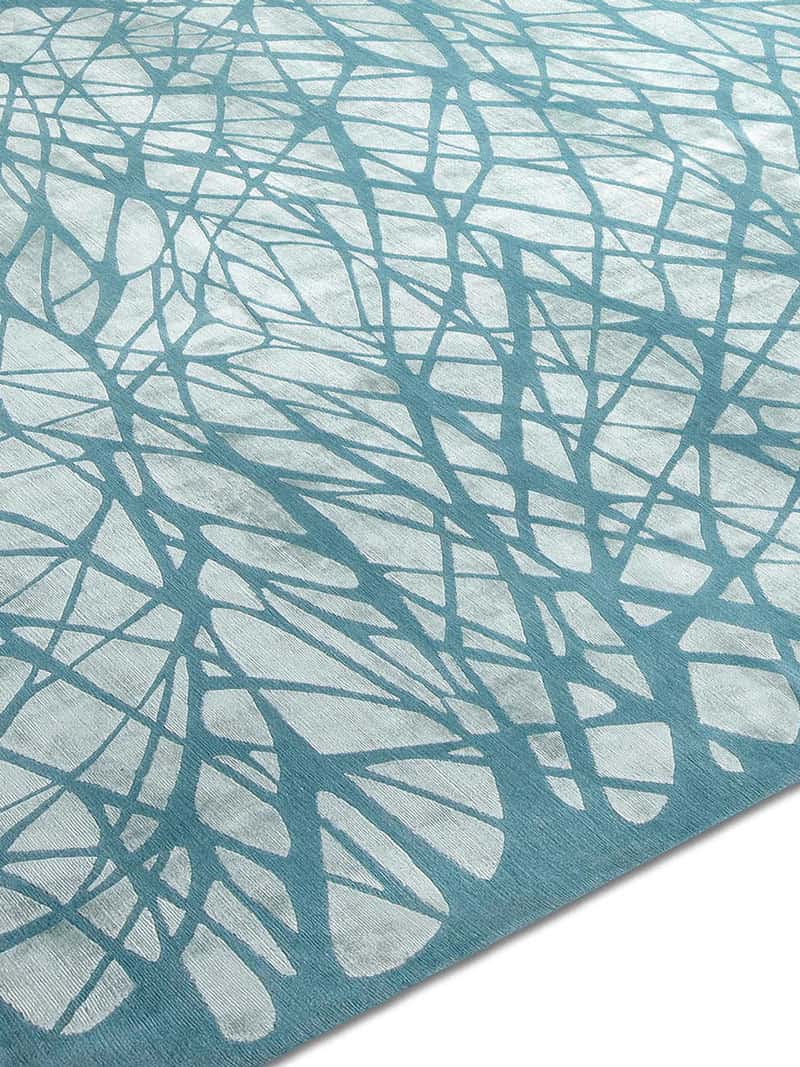 Tappeto Annodato Dresden Turchese Chiaro | Misura: 140 × 210 cm