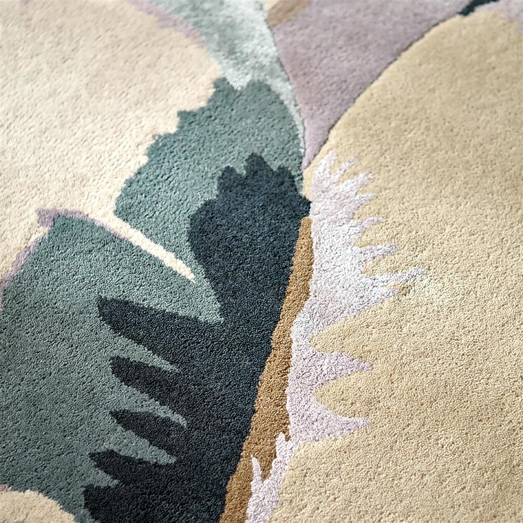 Tappeto Calathea Shiitake/Legno Selvaggio | Misura: 140 × 200 cm