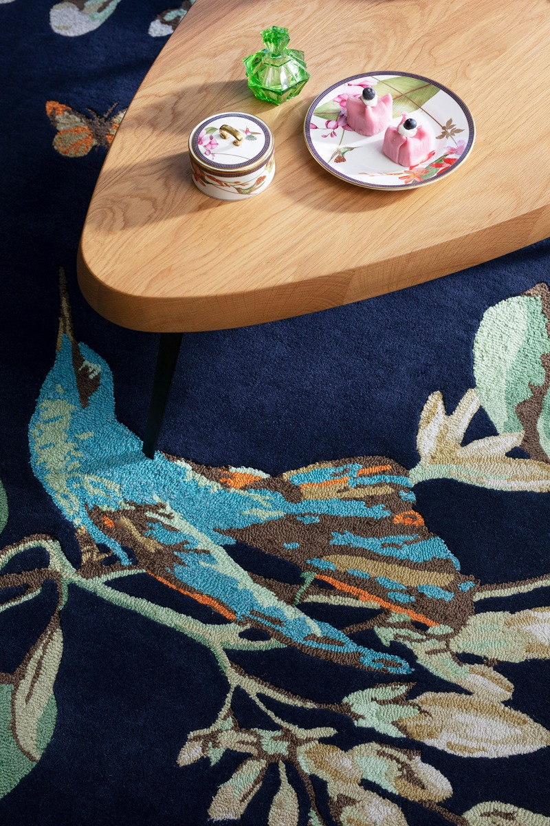 Tappeto Hummingbird Navy