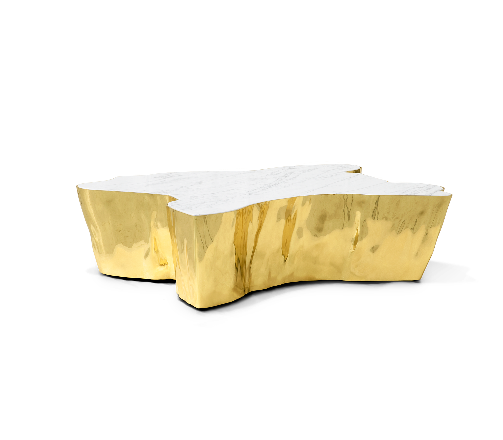 Tavolino da Caffè in Marmo Calacatta Paradise | Dimensioni: L 123 × P 102 × H 30 cm Tavolino da Caffè in Marmo Calacatta Paradise | Dimensioni: L 123 × P 102 × H 30 cm