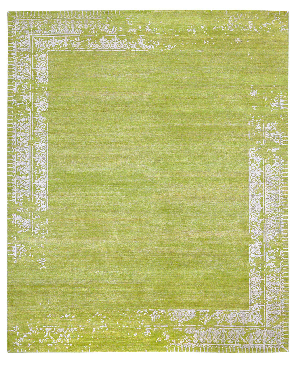 Tappeto Ferrara Speciale Bordo Verde | Misura: 500 × 600 cm