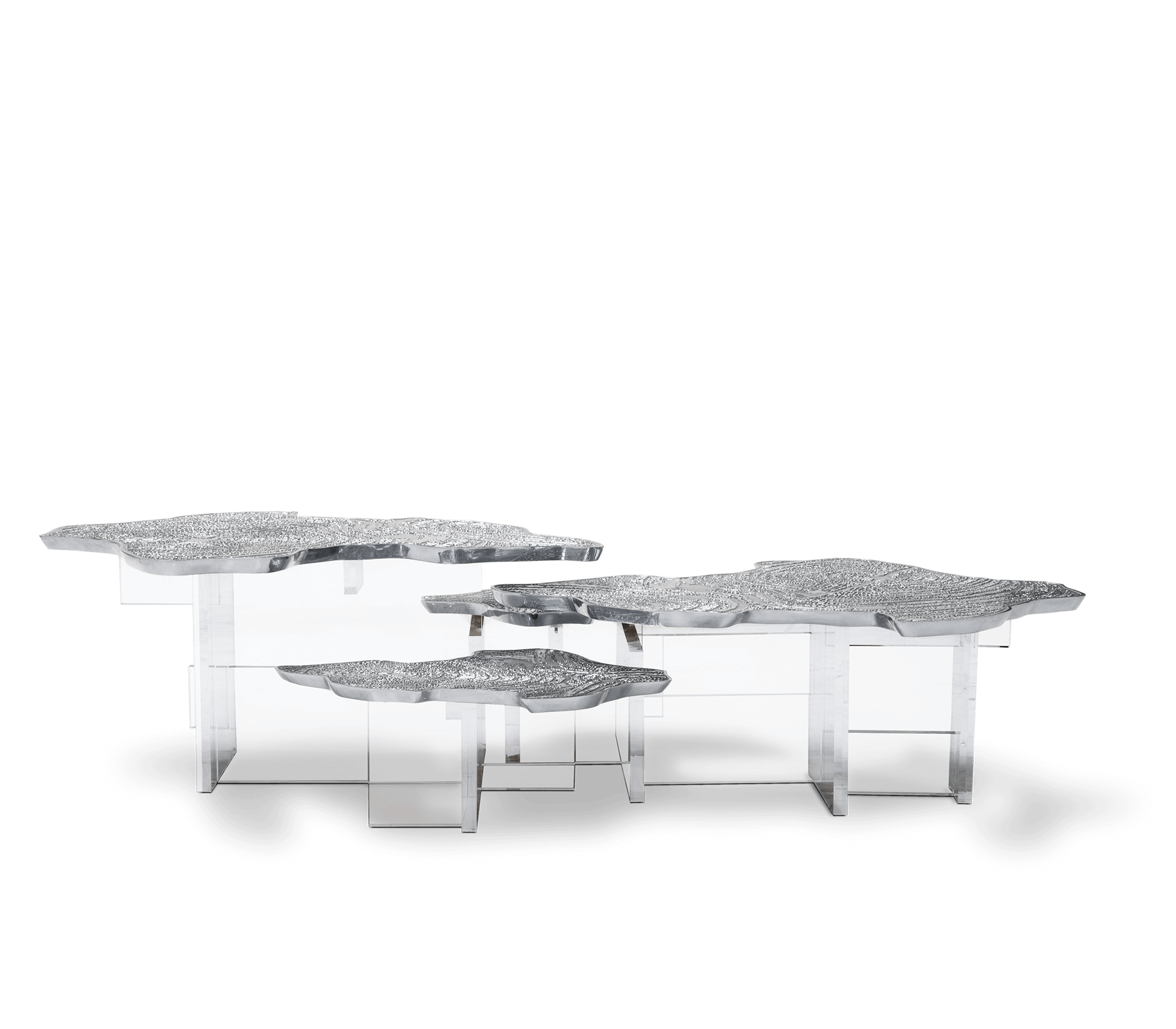 Tavolino da Caffè Argento Aurora Tavolino da Caffè Argento Aurora