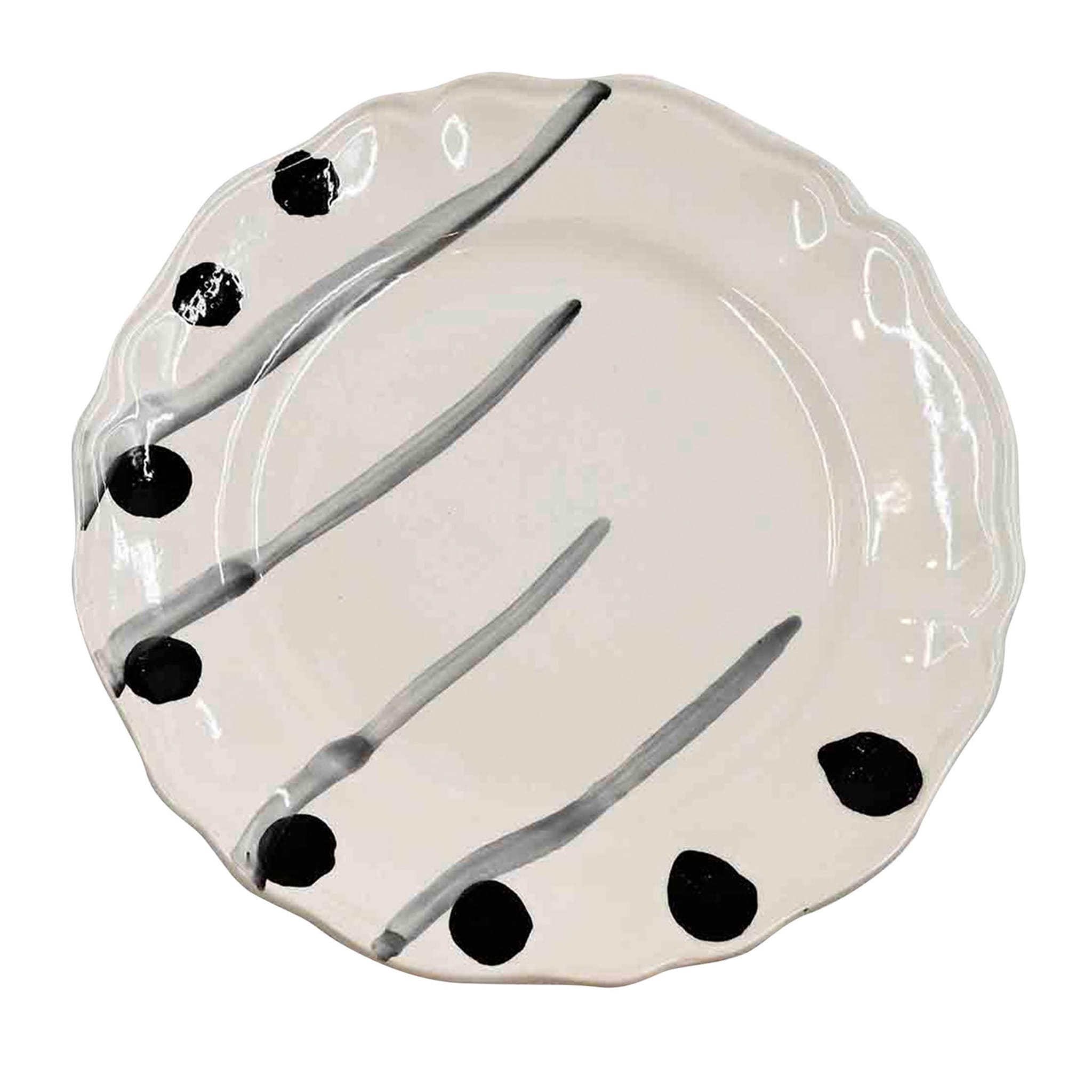 Piatto In Ceramica Artigianale