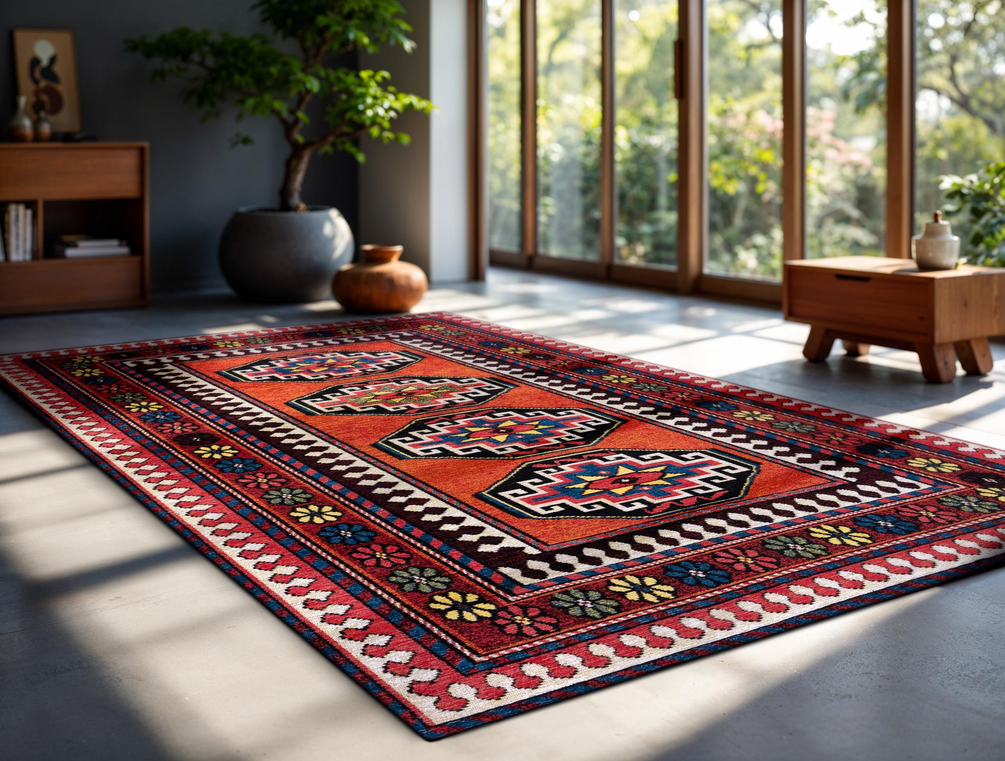 Tappeto Red Mix 9844