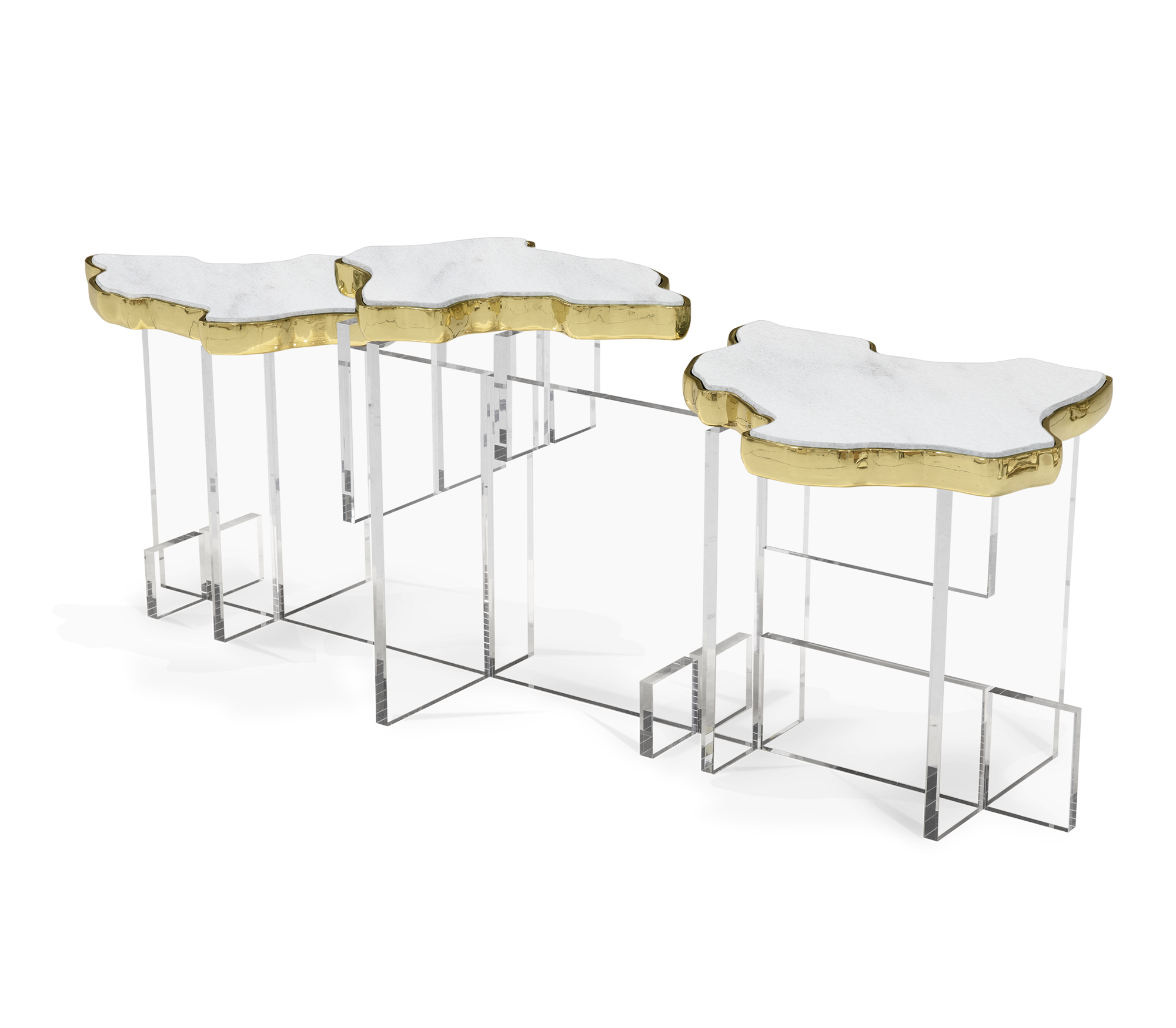 Tavolino Laterale XL Carrara Grande Tavolino Laterale XL Carrara Grande