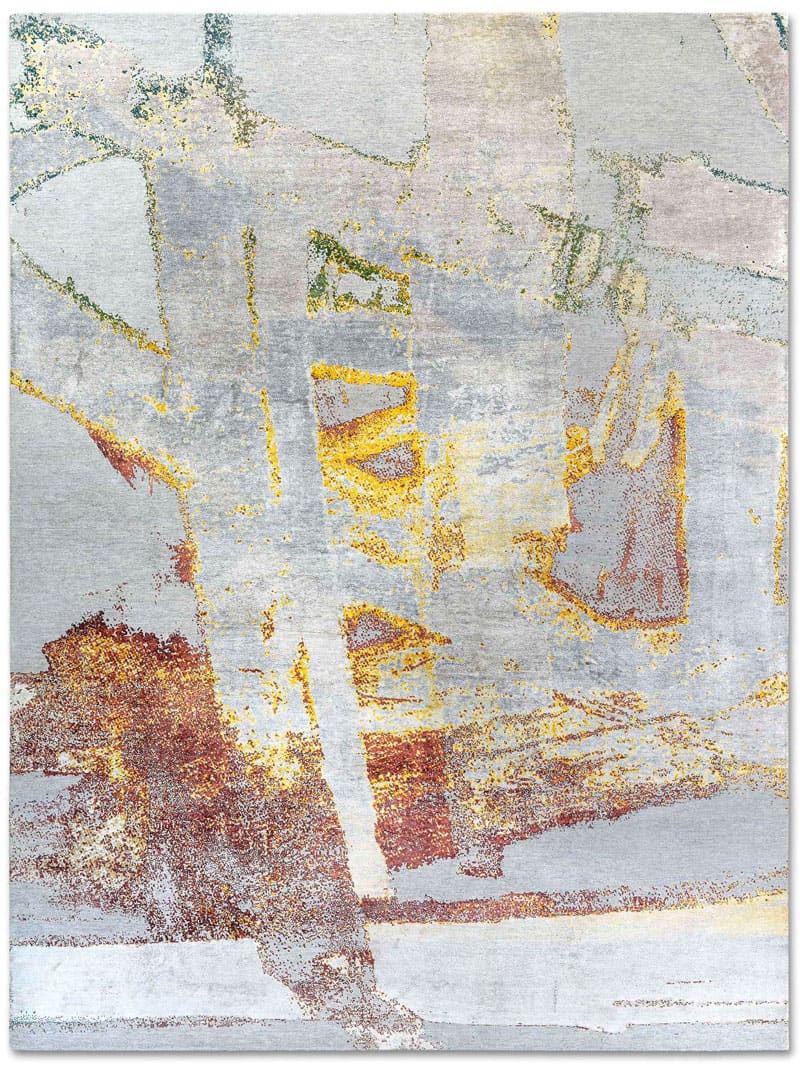 Tappeto Tessuto Pastel Rain