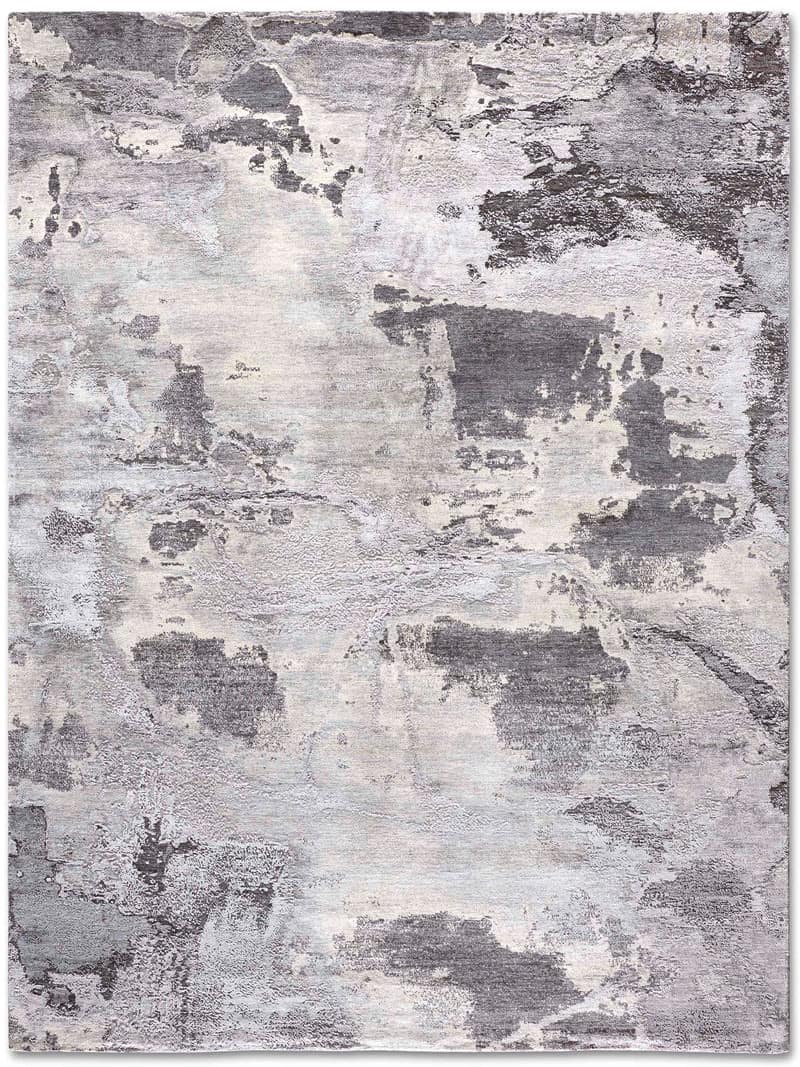 Tappeto Annodato Grigio Chiaro | Misura: 122 × 183 cm