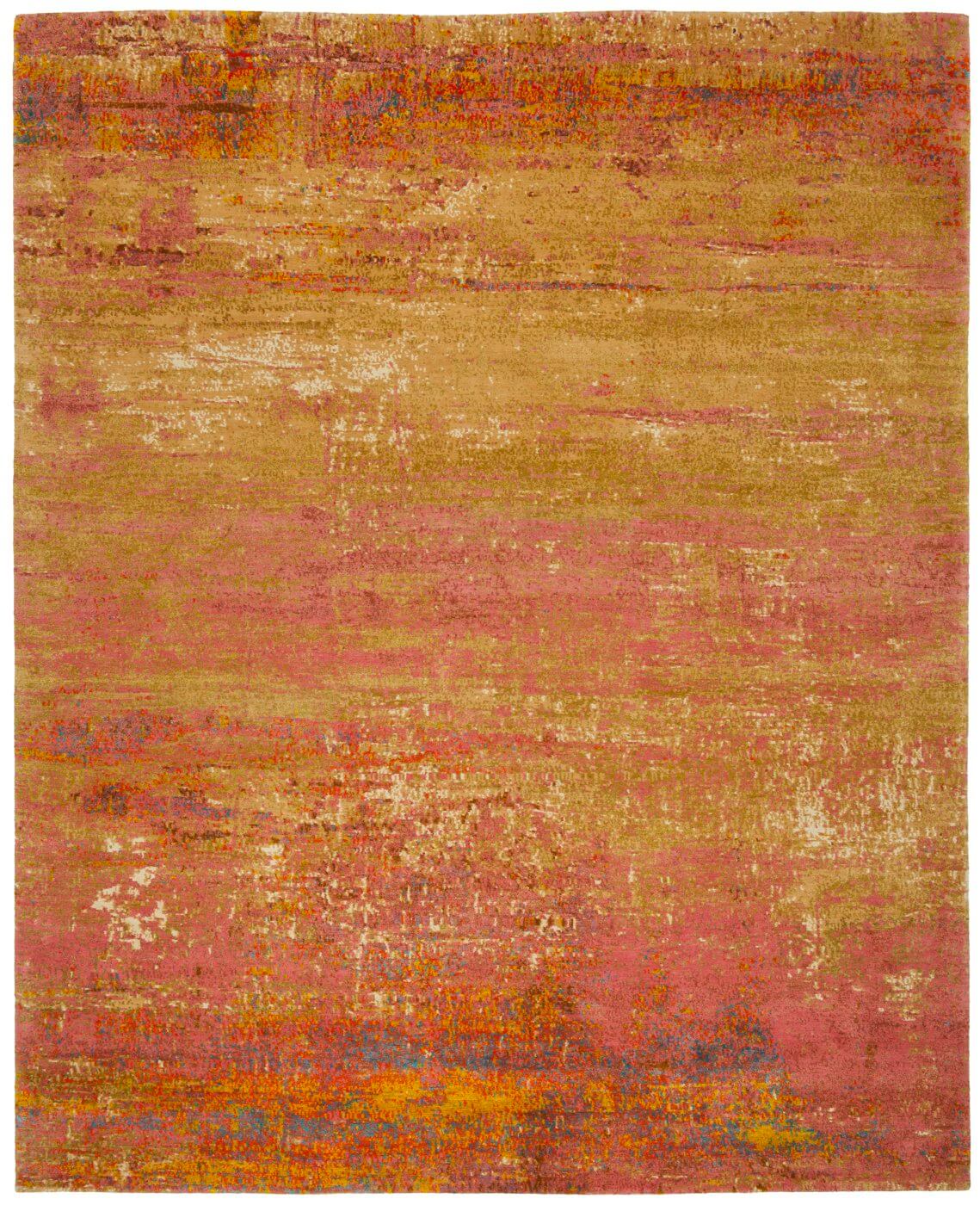 Tappeto Artwork 19 Multicolore Giallo-Rosa | Misura: 200 × 300 cm