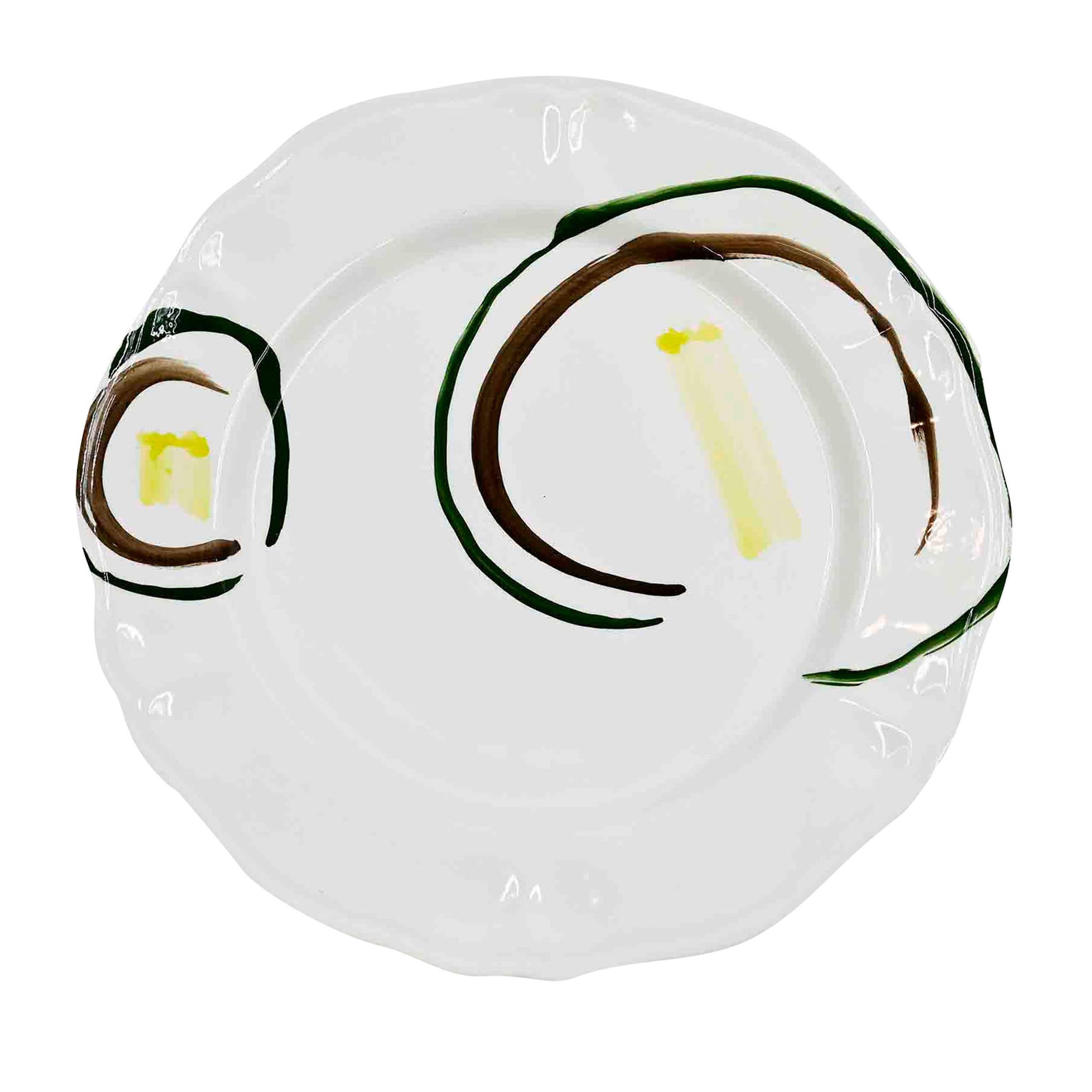Piatto In Ceramica Artigianale
