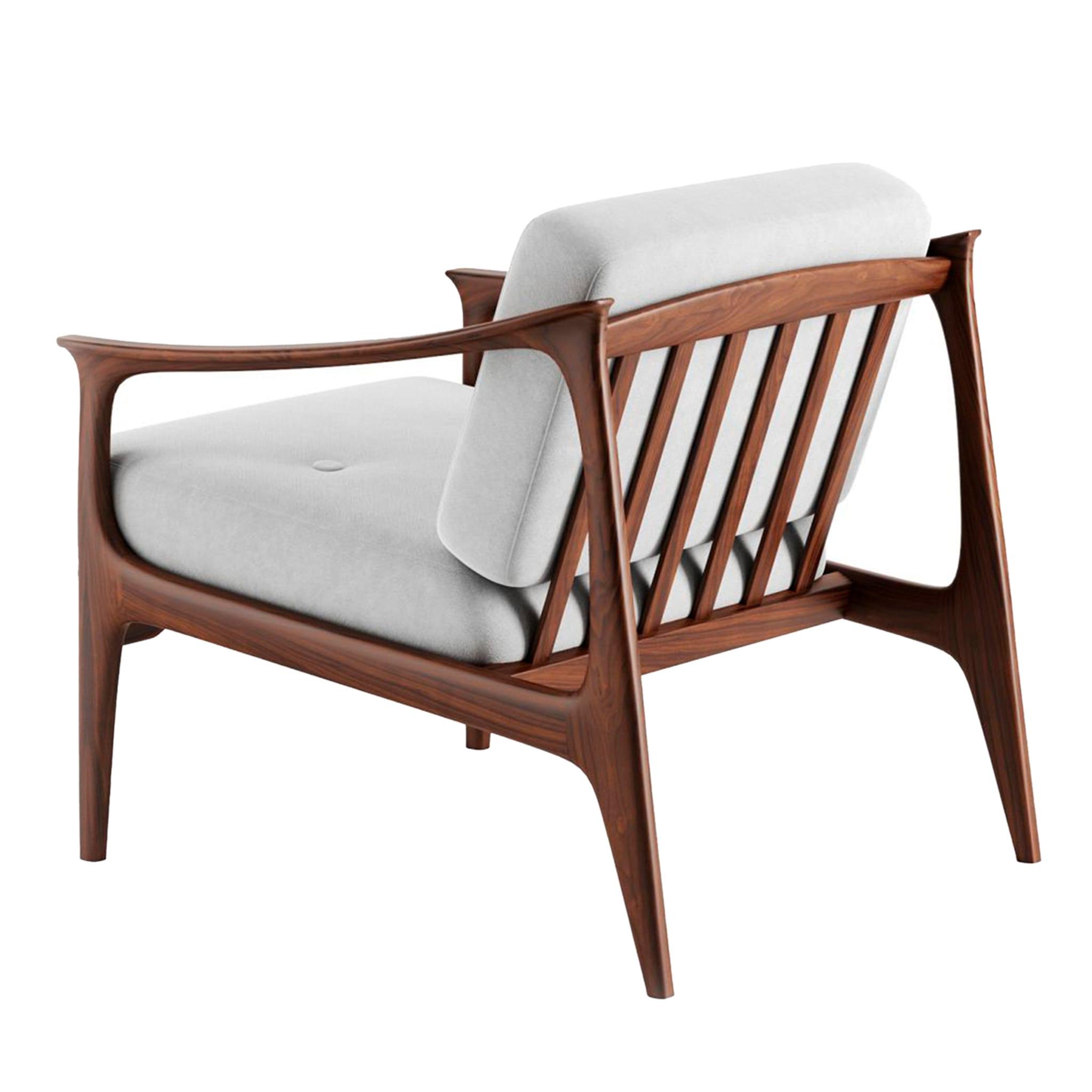 Poltrona Rovere Naturale Quiete | Colore: Linen BEL-LINO G077 11