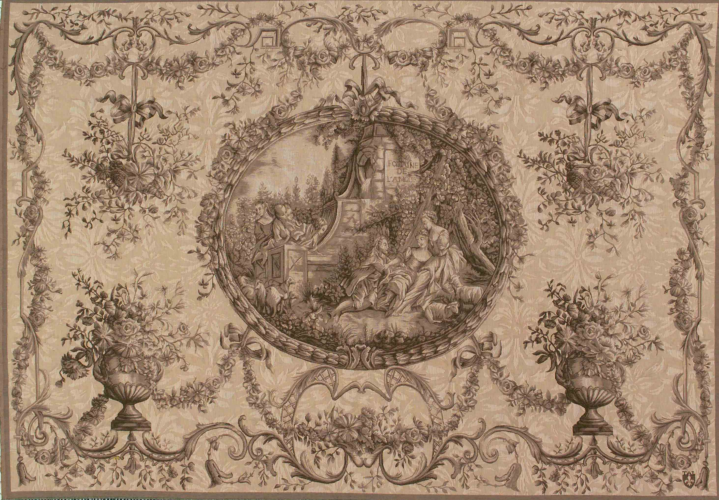 Arazzo Fontana dell'Amore | Misura: 110 × 150 cm