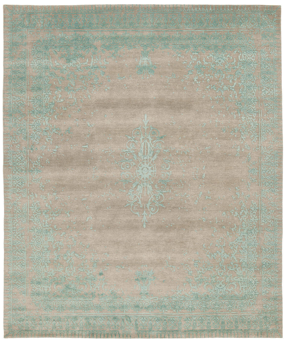 Tappeto Ferrara Special Rocked Acquamarina Grigio | Misura: 200 × 300 cm