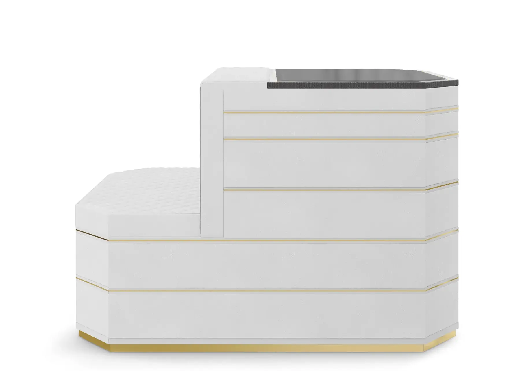 Isola Guardaroba Grigio Cadence