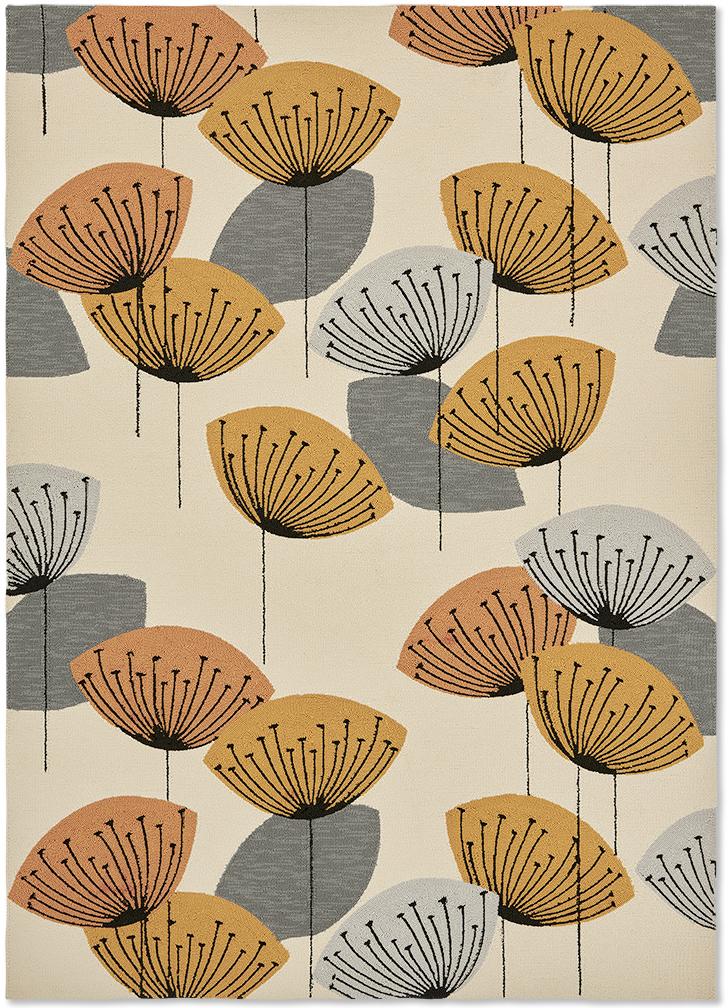 Tappeto Dand. Clocks Och/Sil Per Esterni | Misura: 250 x 350 cm