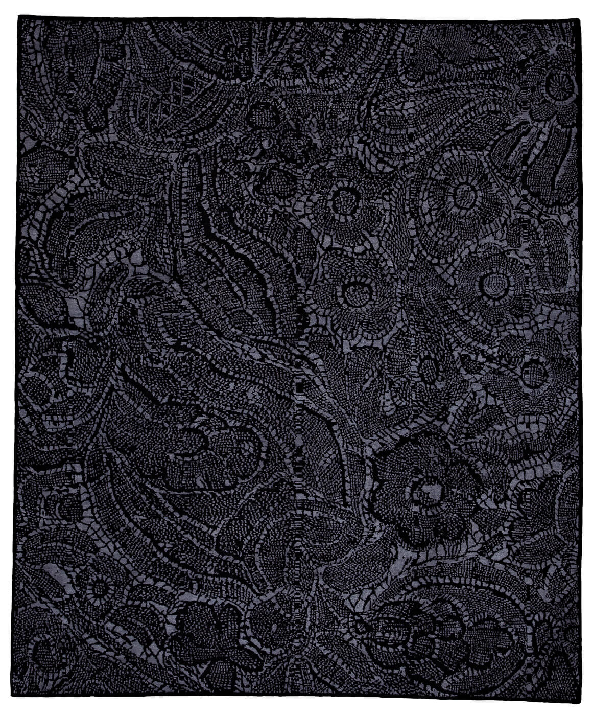 Tappeto Lace Nero