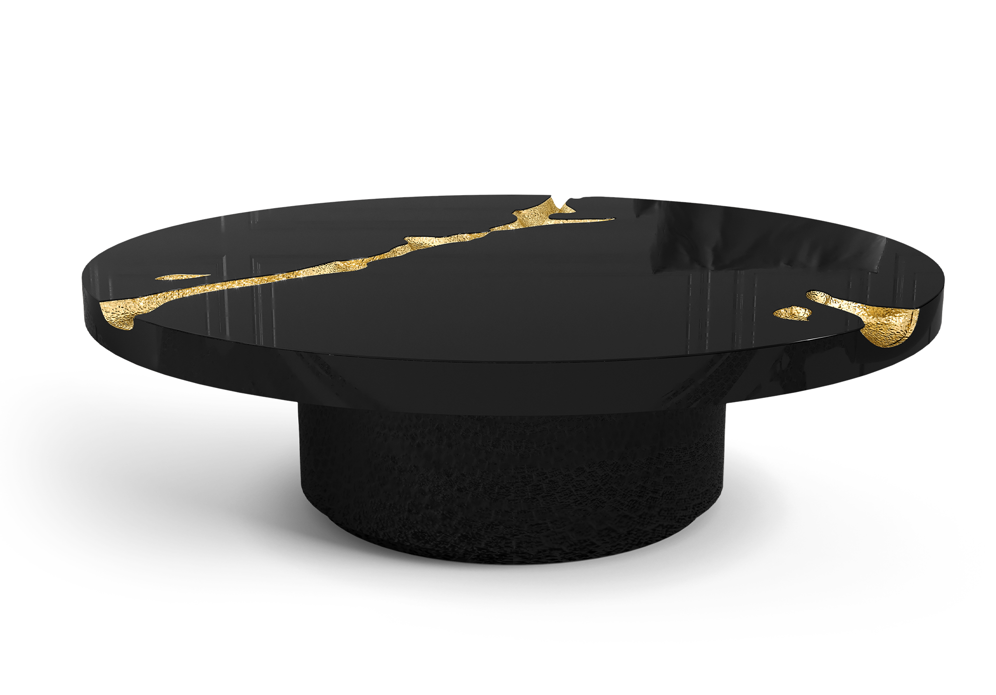 Set Tavolini Centrali Neri Dominion (3 Pezzi) Set Tavolini Centrali Neri Dominion (3 Pezzi)