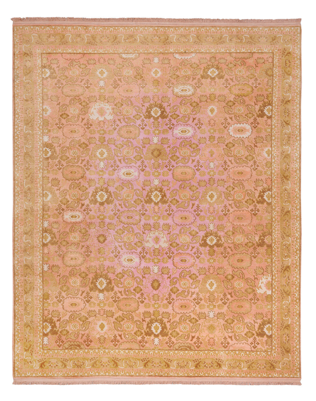 Tappeto Bidjar Marrone Rosa