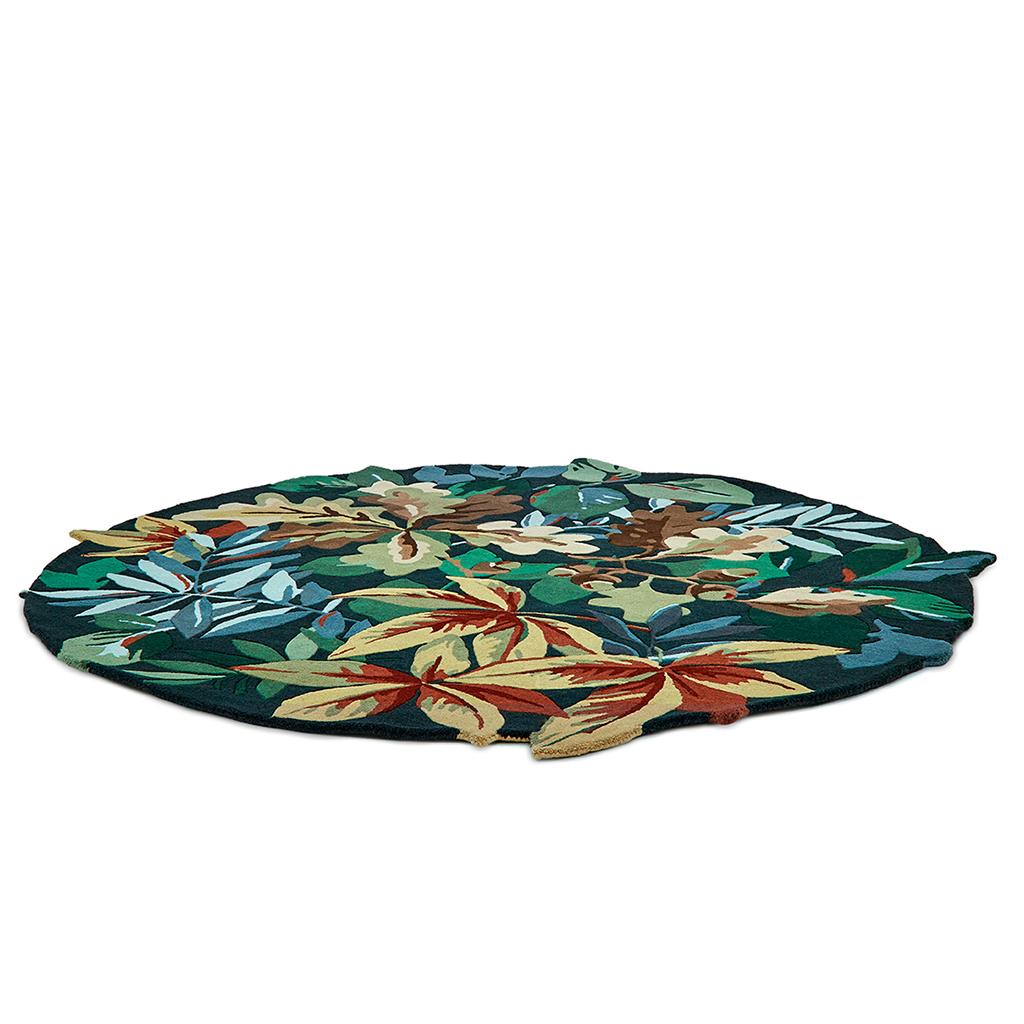 Tappeto Robin's Wood Verde Foresta | Misura: Ø 200 cm