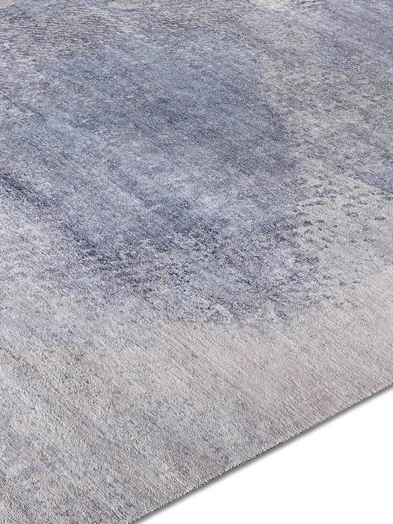 Tappeto Annodato Grigio Argento | Misura: 122 × 183 cm