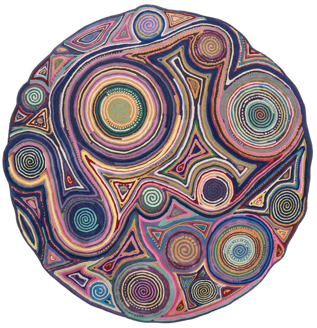 Tappeto Rotondo Sushi Grande