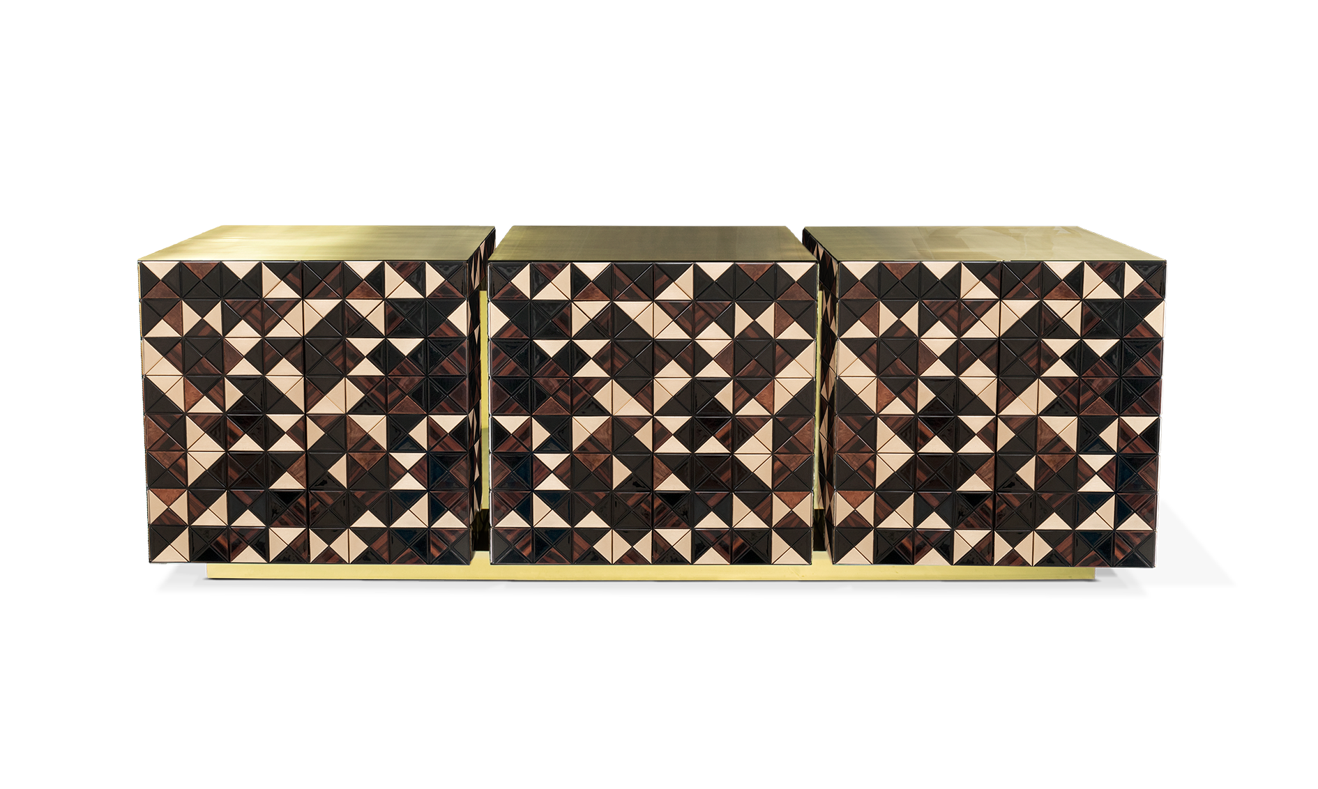 Credenza in Noce Mosaic Credenza in Noce Mosaic