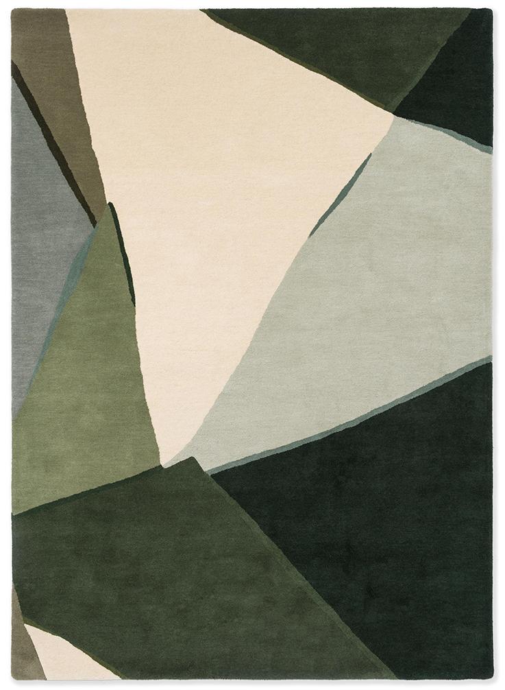 Tappeto Sumi Riflesso Felce/Pistacchio