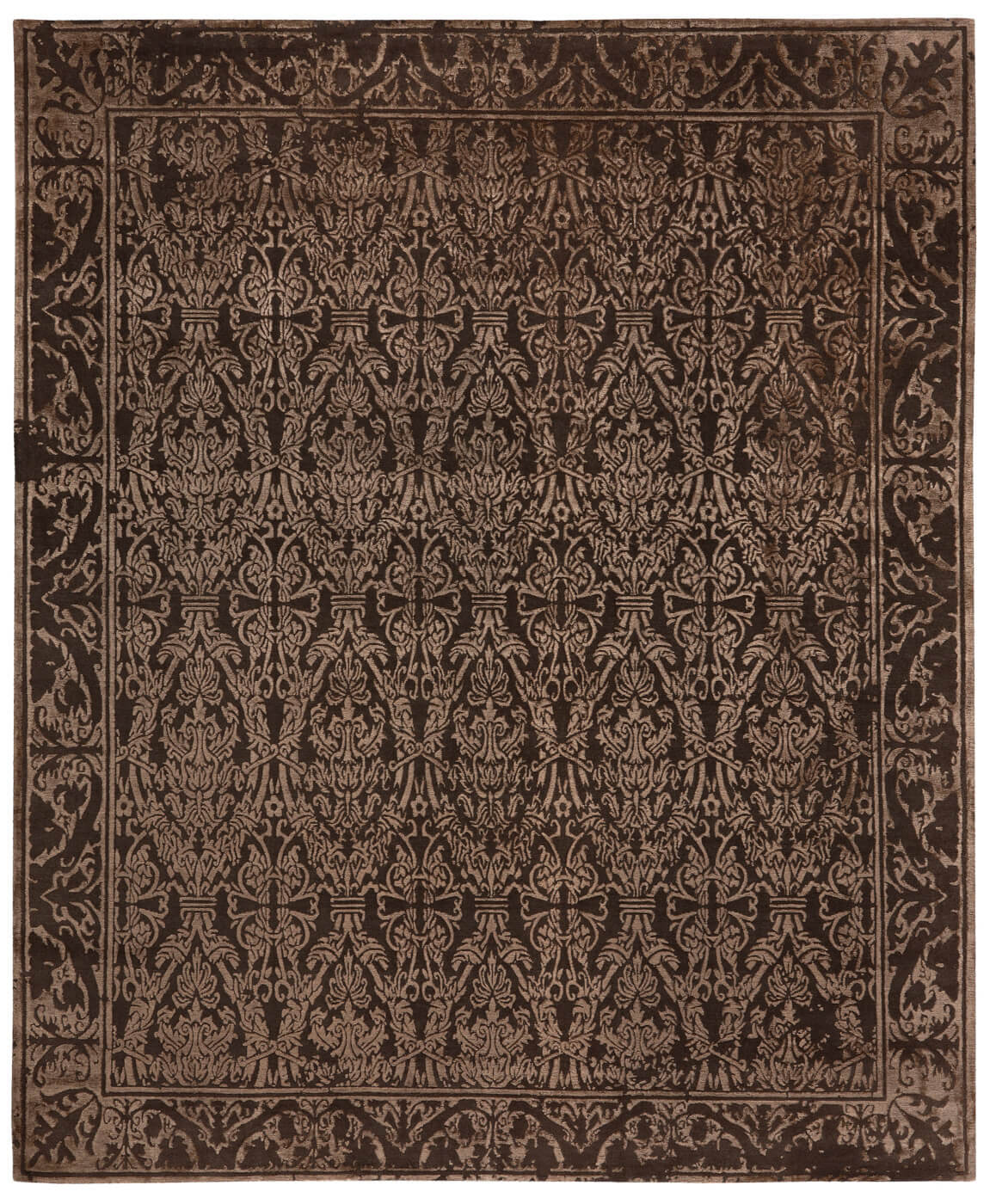 Tappeto Alcaraz Little Rocked Marrone | Misura: 500 × 600 cm