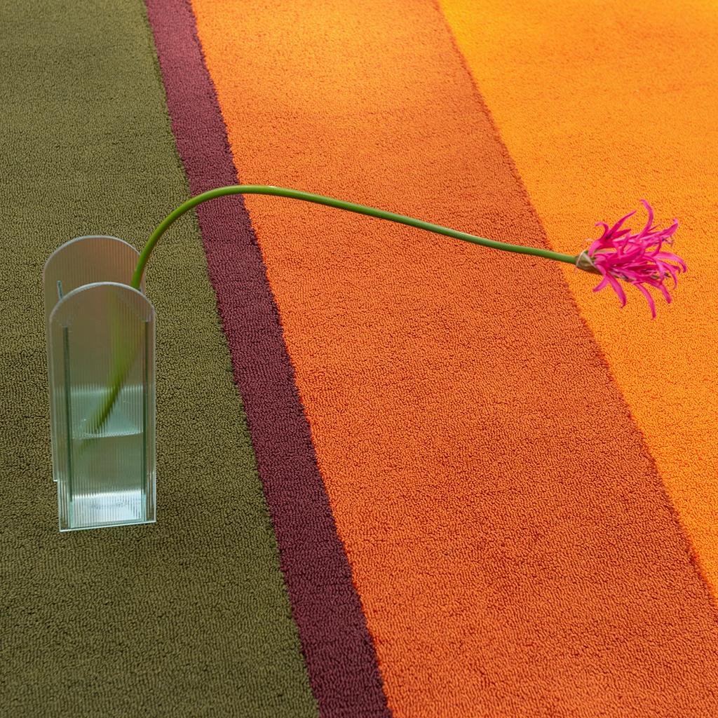 Tappeto Habitat Festival Stripe Arancione Per Esterni | Misura: 250 × 350 cm