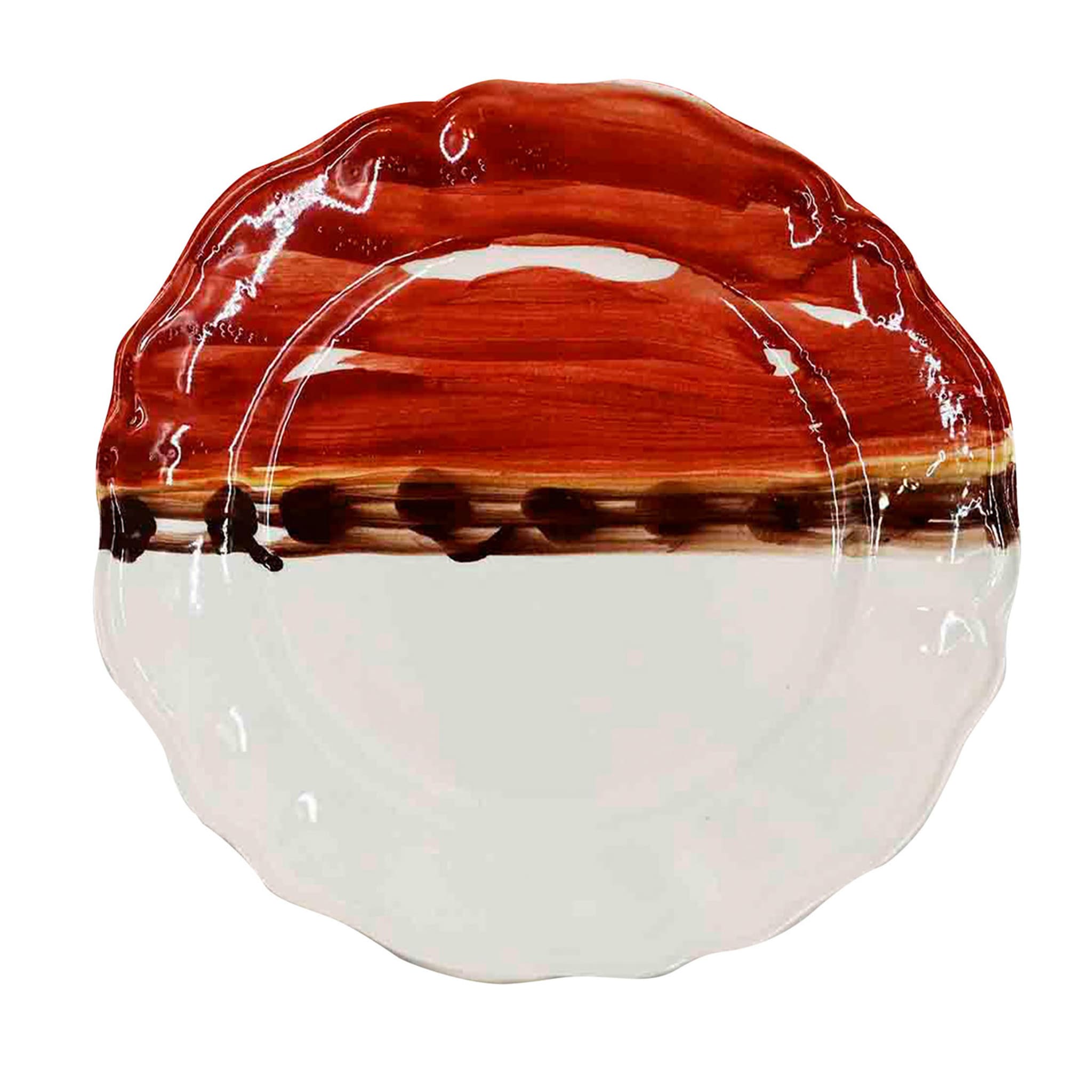 Piatto In Ceramica Artigianale