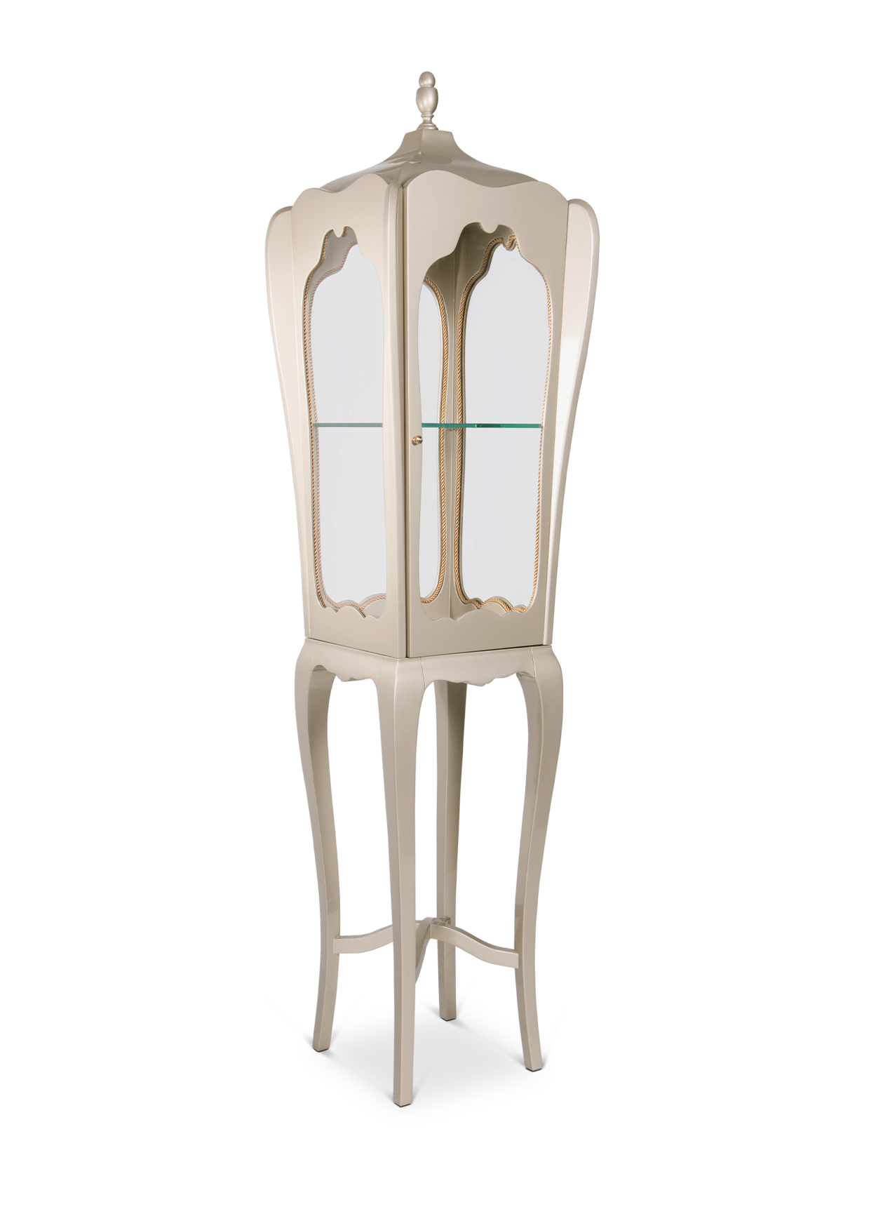 Vetrina Slim Color Crema Empire Vetrina Slim Color Crema Empire