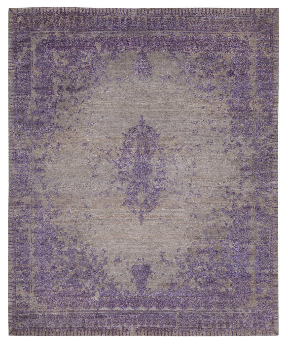 Tappeto Ferrara Special Rocked Viola | Misura: 400 × 500 cm