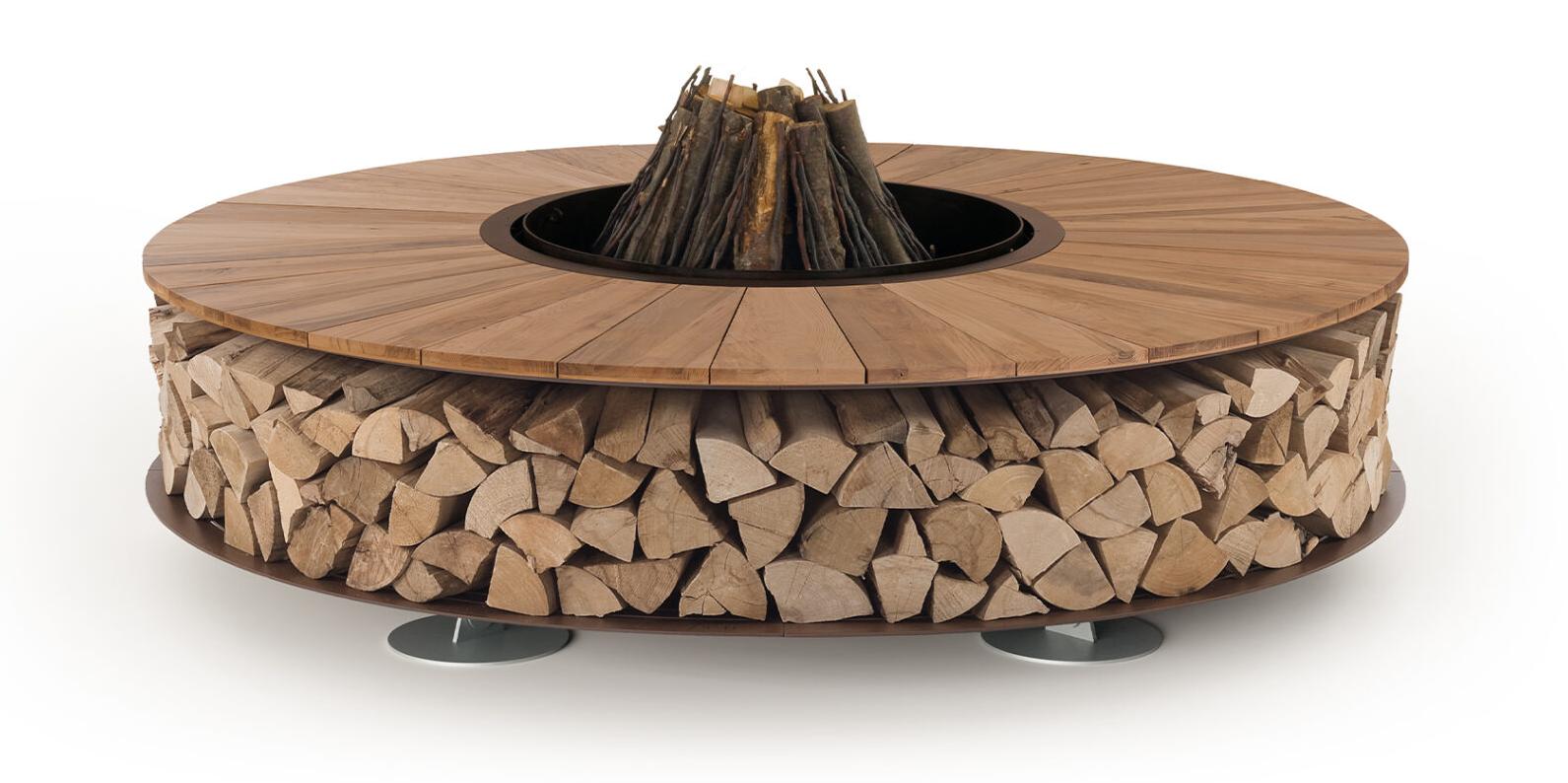 Braciere In Legno Zero Wood