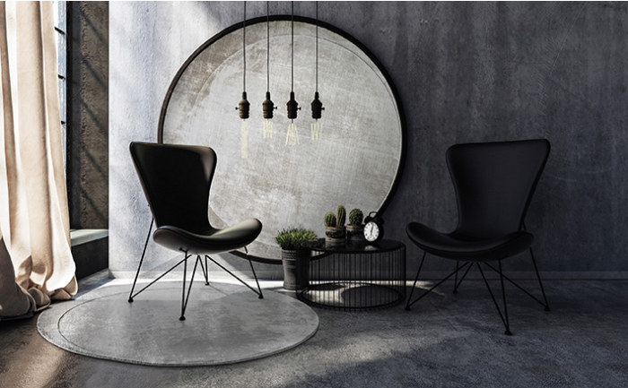 Tappeto Luna Sabbia Rotondo | Misura: Ø 170 cm