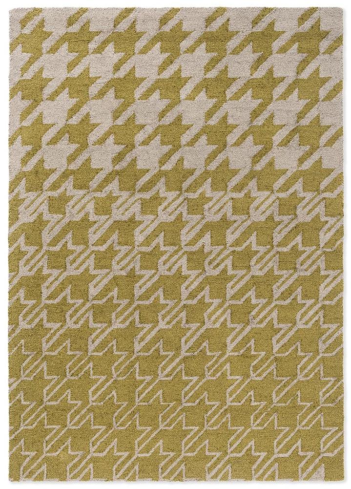 Tappeto TB Houndstooth Senape Per Esterni | Misura: 250 × 350 cm