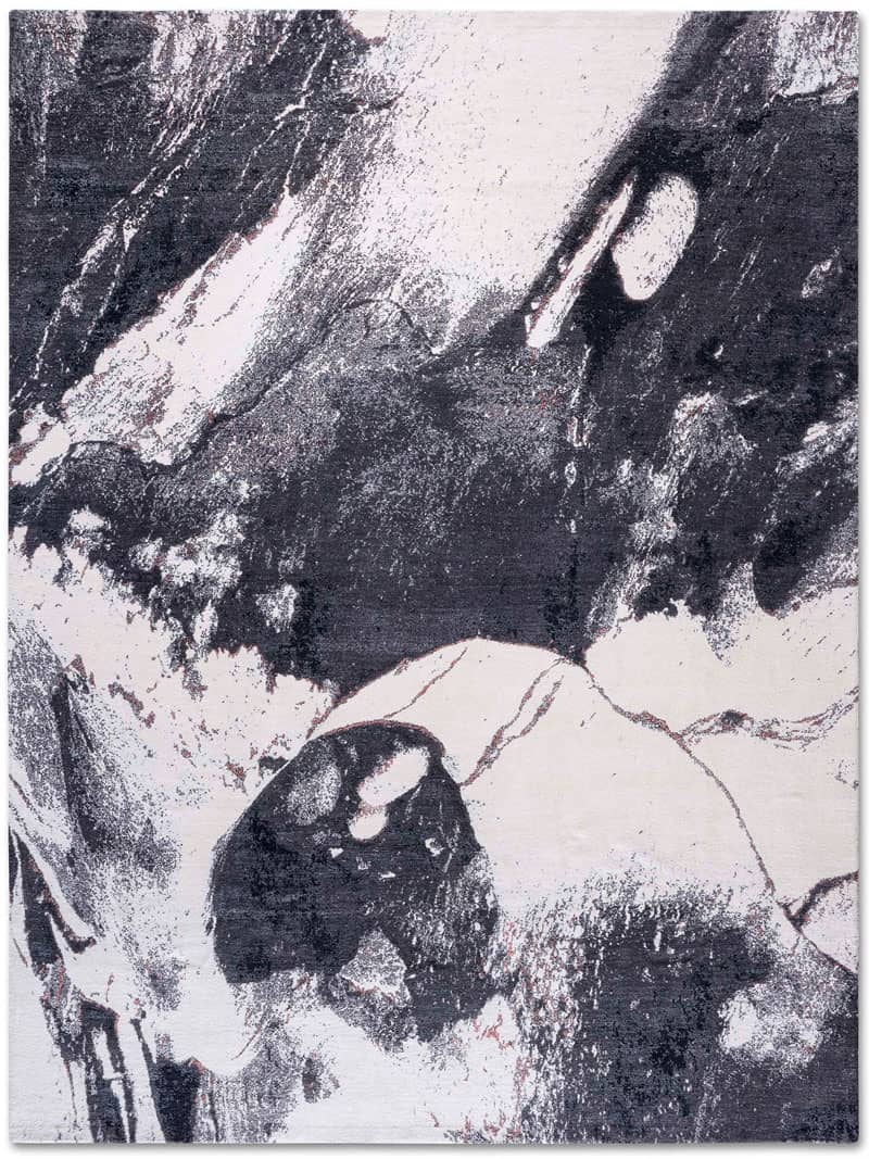 Tappeto Bianco e Nero 3