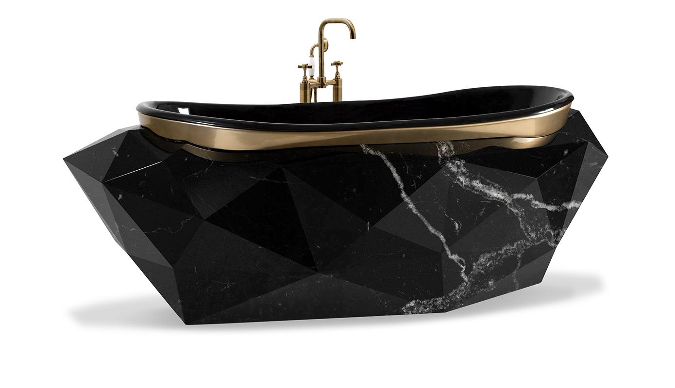 Vasca Da Bagno Gemstone Faux Marble