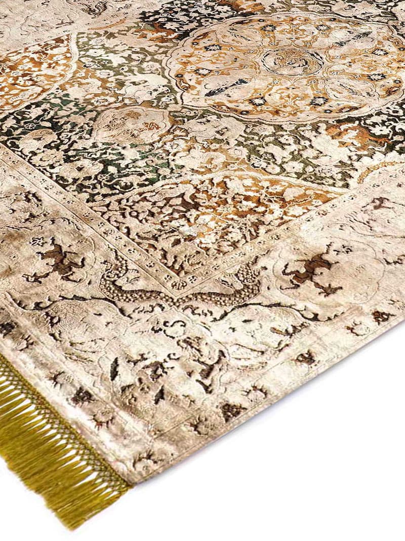 Tappeto Lusso Oro Annodato | Misura: 170 × 240 cm