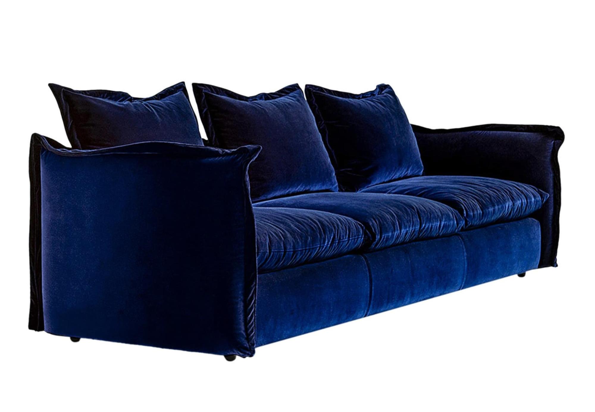 Knit Divano Blu Scuro Knit Divano Blu Scuro