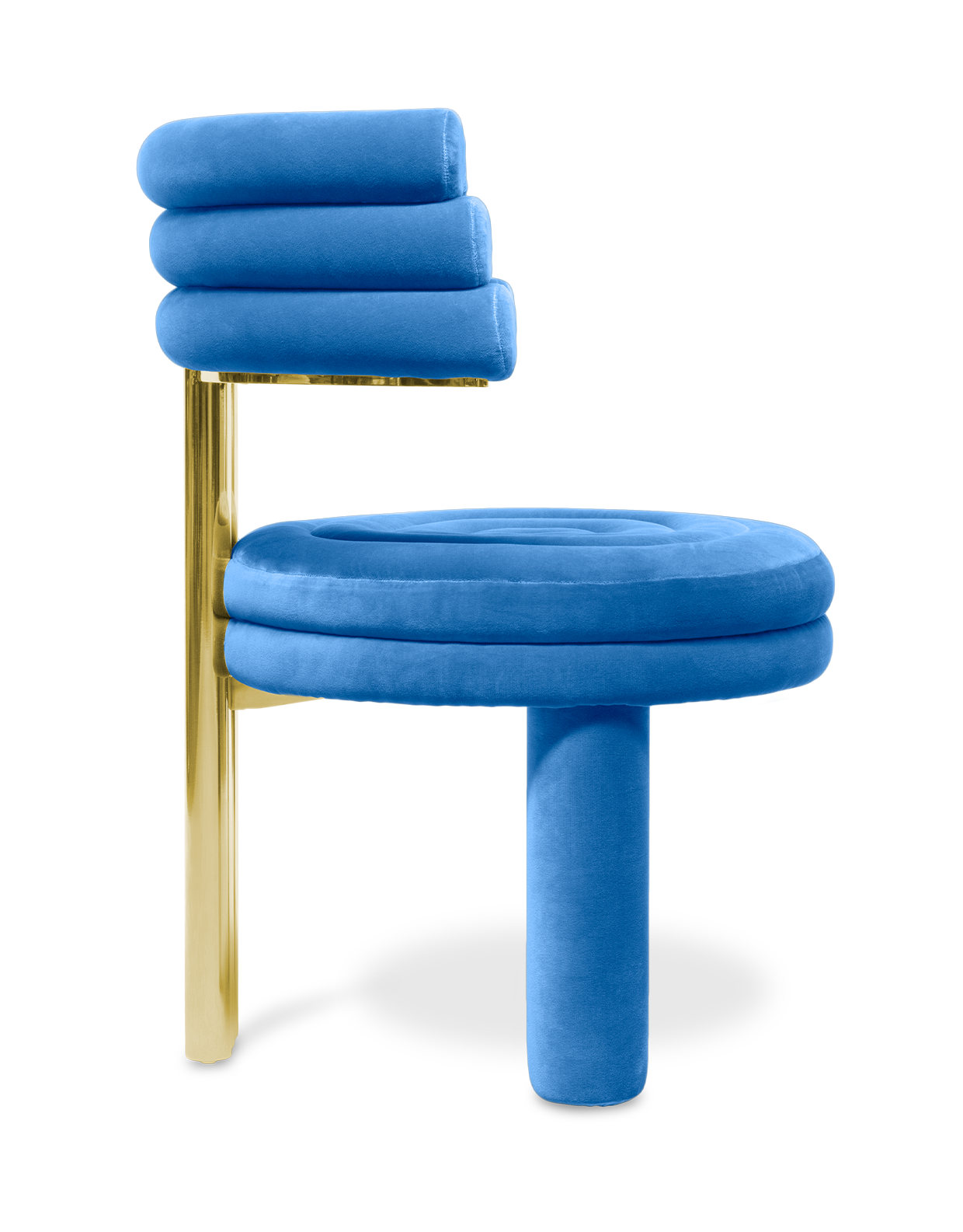 Sedia da Pranzo Blu Kerr