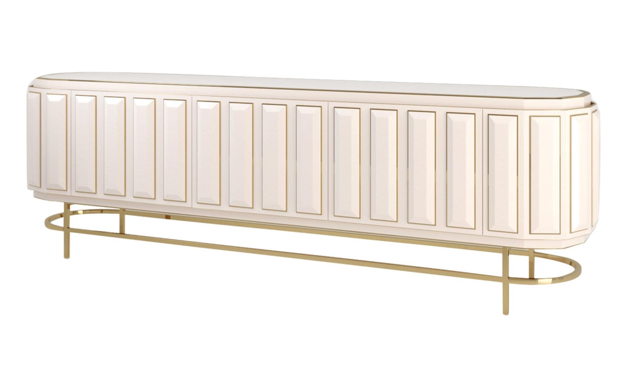 Credenza Contemporanea Italiana Century | Finitura: Laccato lucido